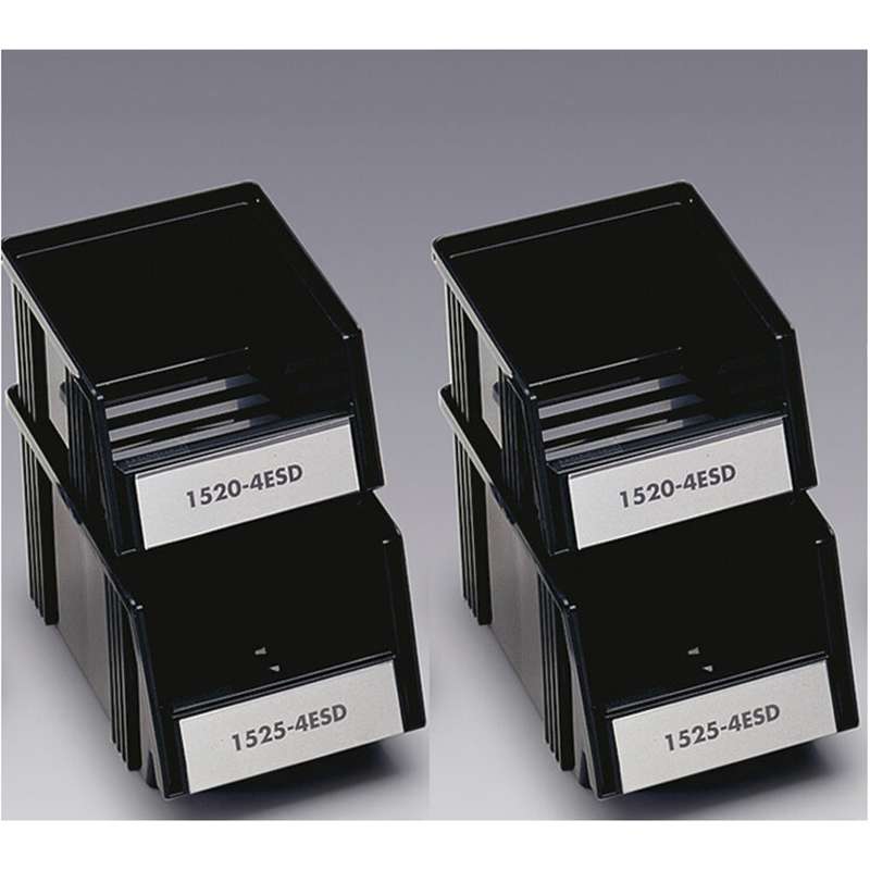 SET, 4 ESD STACKING, BLACK 2-1525-4ESD, 2-1520-4ESD